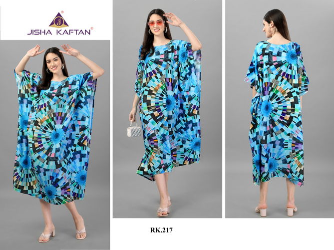 Jelite Rayon Kaftan 3 Printed Wholesale Kaftan Collection